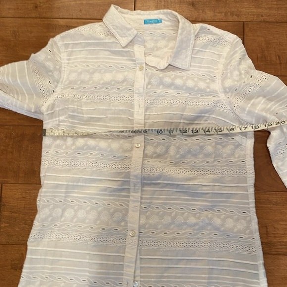 j McLaughlin S embroidered top - Picture 6 of 8